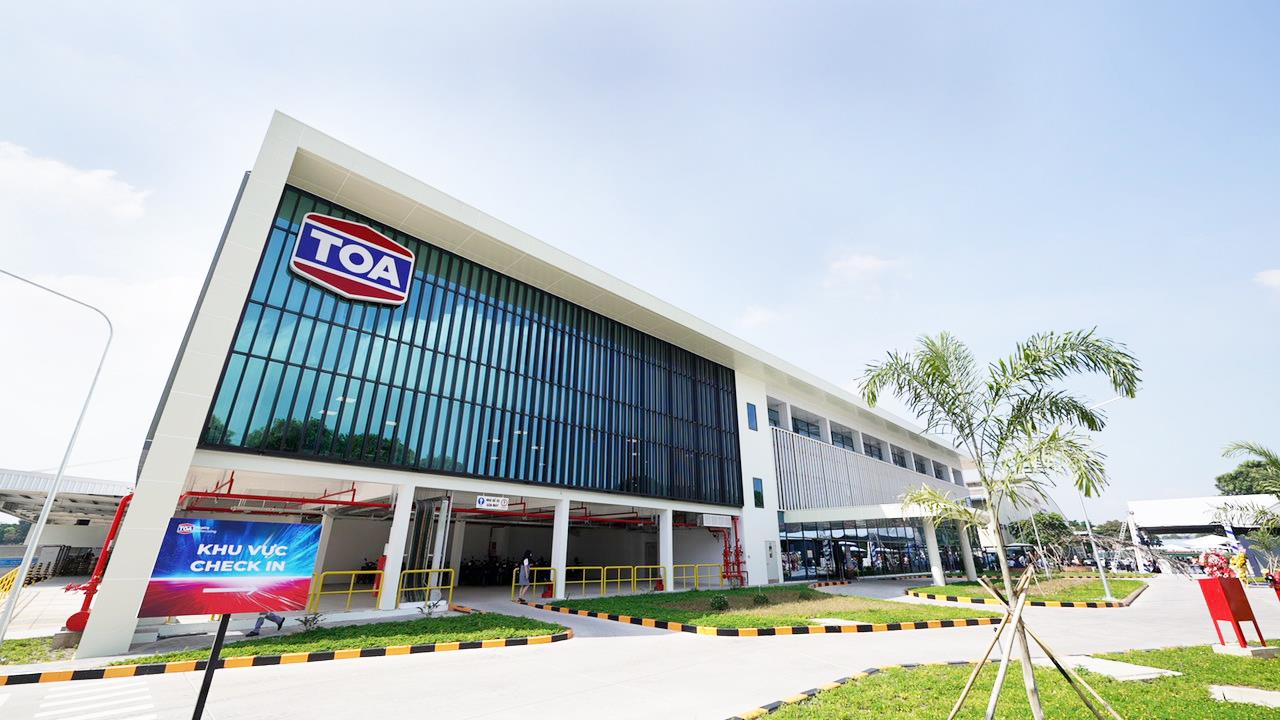 Sơn TOA Việt Nam khai trương trung tâm phân phối mới gần 3 hecta