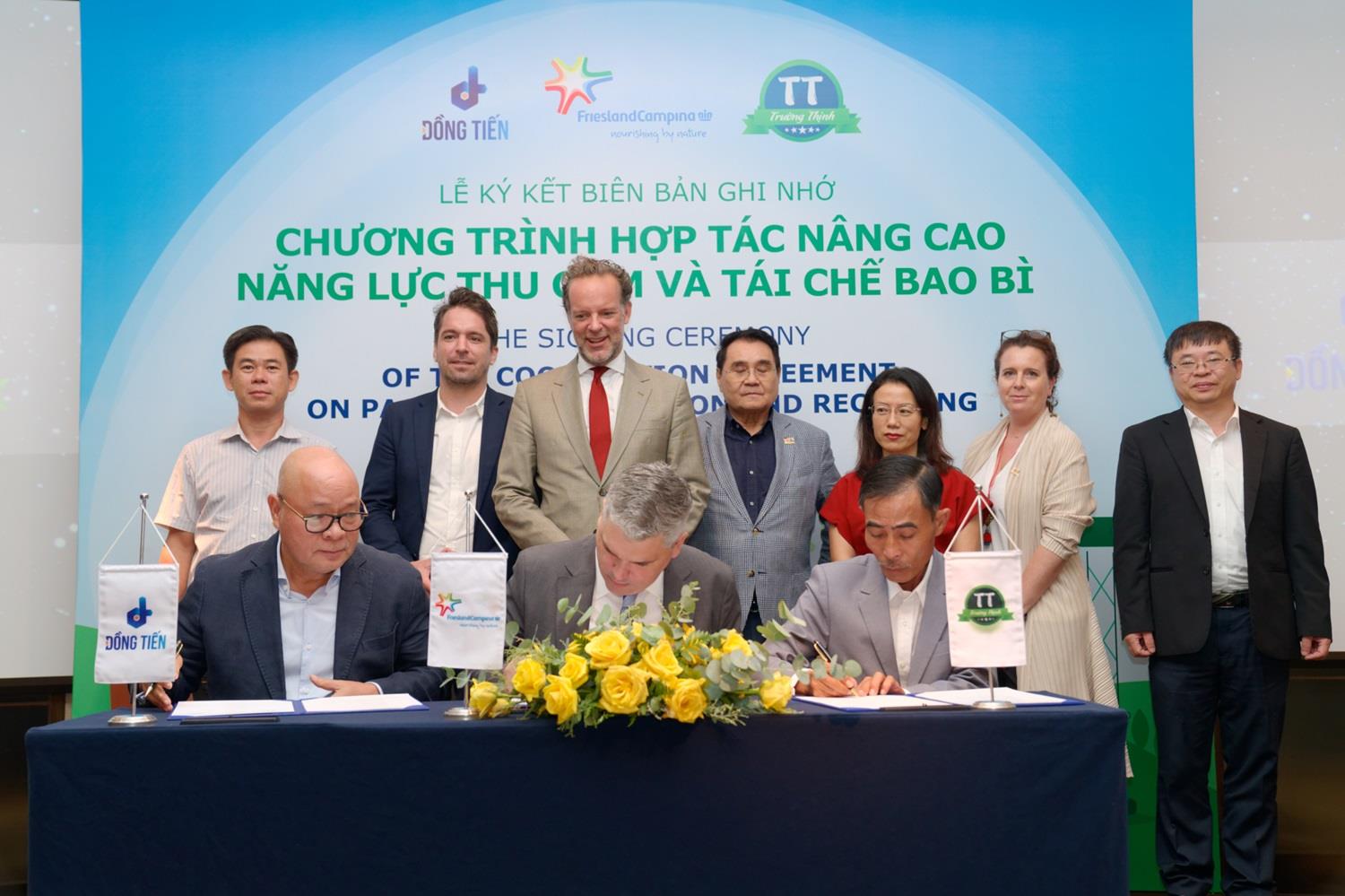 FrieslandCampina Việt Nam nâng cao năng lực thu gom và tái chế bao bì