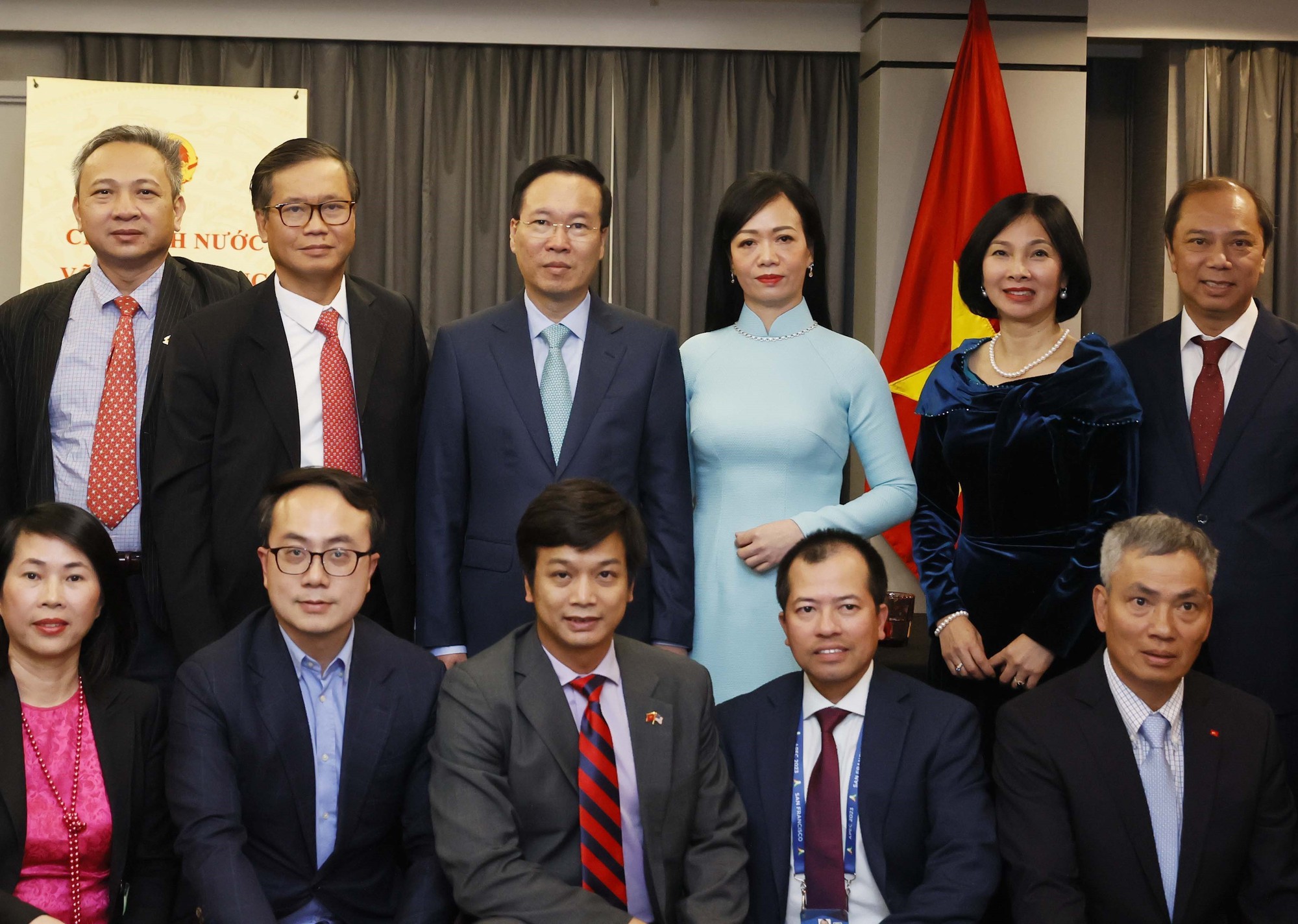 Chủ tịch nước V&otilde; Văn Thưởng gặp gỡ c&aacute;c cơ quan đại diện Việt Nam tại Mỹ - Ảnh 5.