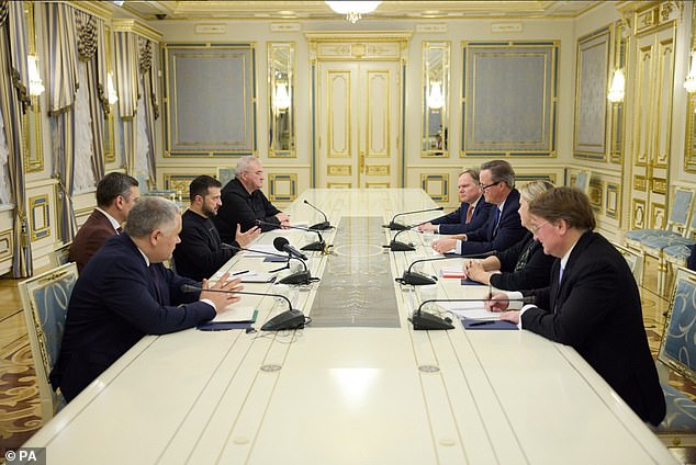 Vừa nhậm chức Ngoại trưởng Anh, &ocirc;ng David Cameron lập tức đến Ukraine - Ảnh 2.
