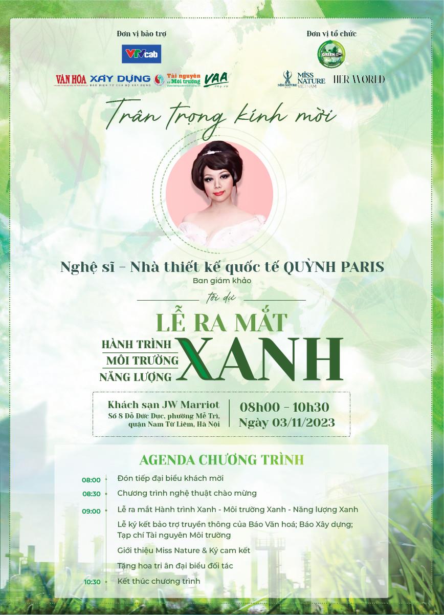 NTK thời trang quốc tế Quỳnh Paris - người cống hiến v&igrave; cộng đồng - Ảnh 3.
