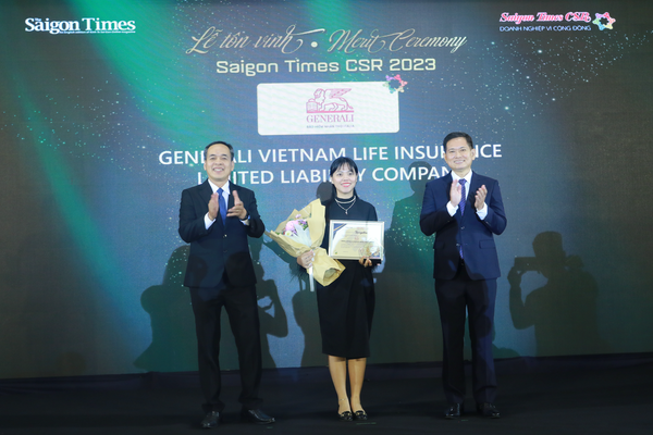 Generali Việt Nam được vinh danh Doanh nghiệp vì Cộng đồng - Ảnh 1. Generali Việt Nam được vinh danh Doanh nghiệp vì Cộng đồng - Ảnh 1.