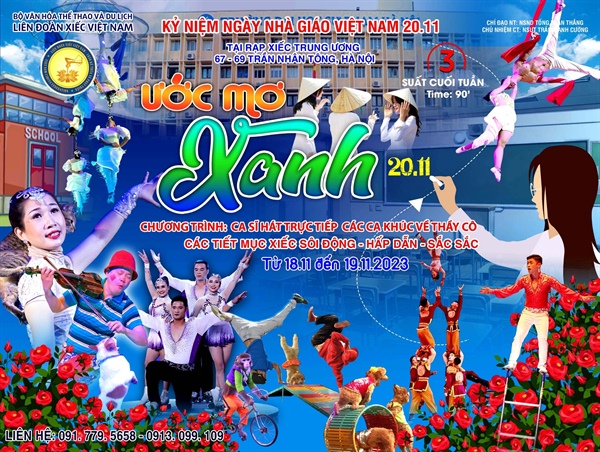 Chương trình "Ước mơ xanh" tri ân thầy cô giáo