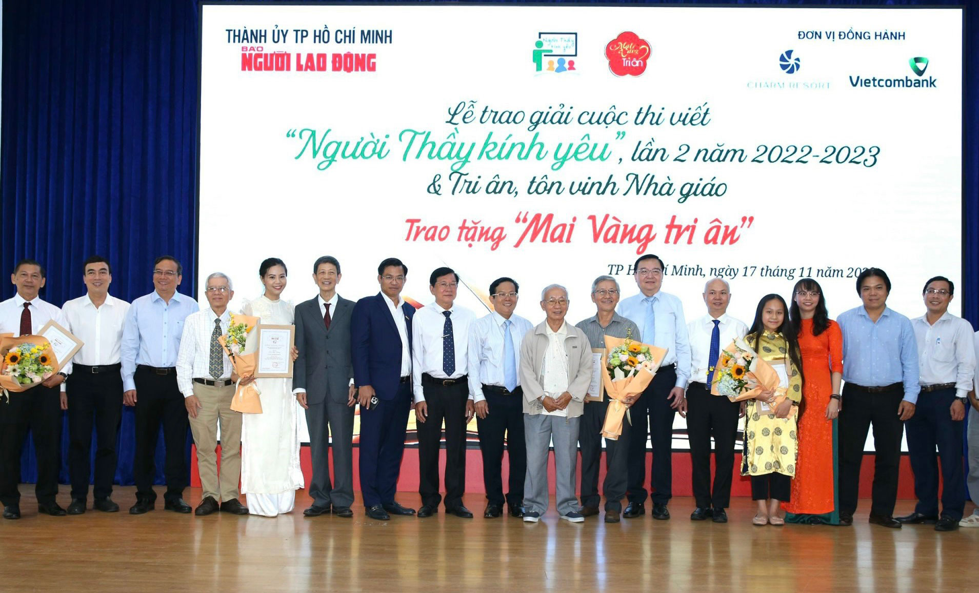 TRAO GIẢI CUỘC THI VIẾT “NGƯỜI THẦY KÍNH YÊU” LẦN 2: Tràn đầy tôn kính, yêu thương