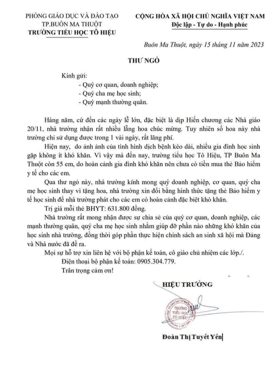Những dòng tâm thư ấm áp Nhân Ngày Nhà giáo Việt Nam - Ảnh 2.
