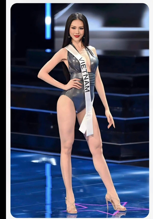 Chung kết Miss Universe 2023: Độc đ&aacute;o v&aacute;y dạ hội của người đẹp Việt - Ảnh 4.