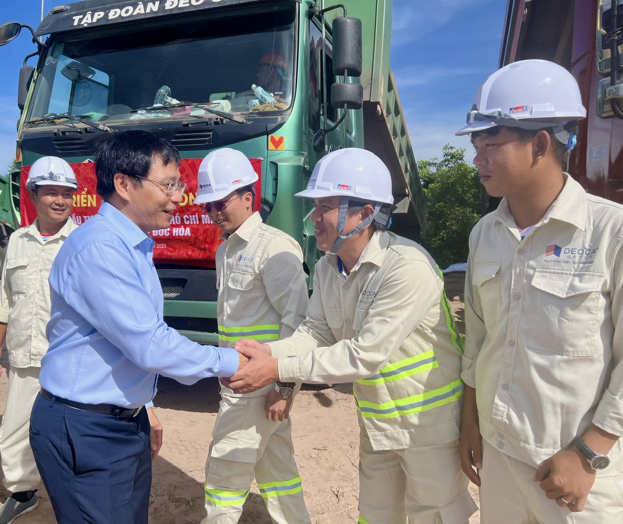 Bộ trưởng Nguyễn Văn Thắng dự lễ triển khai dự án đường Hồ Chí Minh đoạn Chơn Thành - Đức Hòa