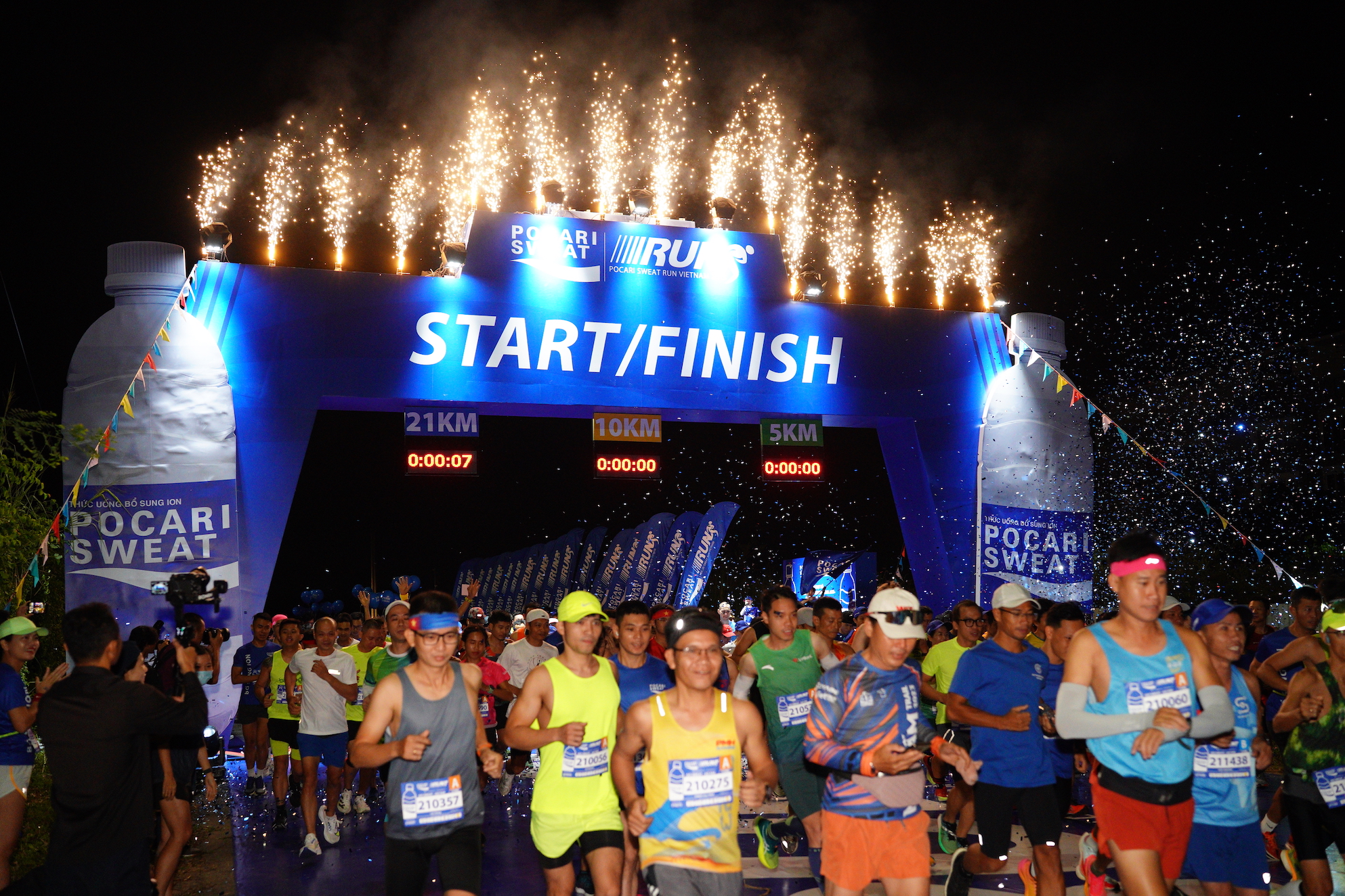 8.000 vận động viên dự giải chạy Pocari Sweat Run Việt Nam 2023
