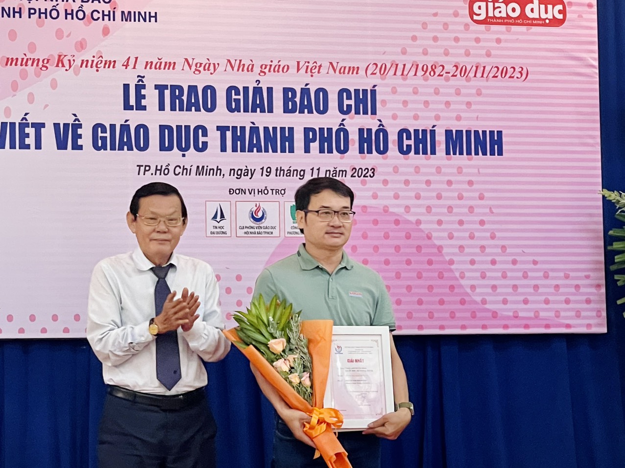 B&aacute;o Người Lao Động đoạt giải Nh&igrave; Giải B&aacute;o ch&iacute; viết về gi&aacute;o dục TP HCM - Ảnh 4.