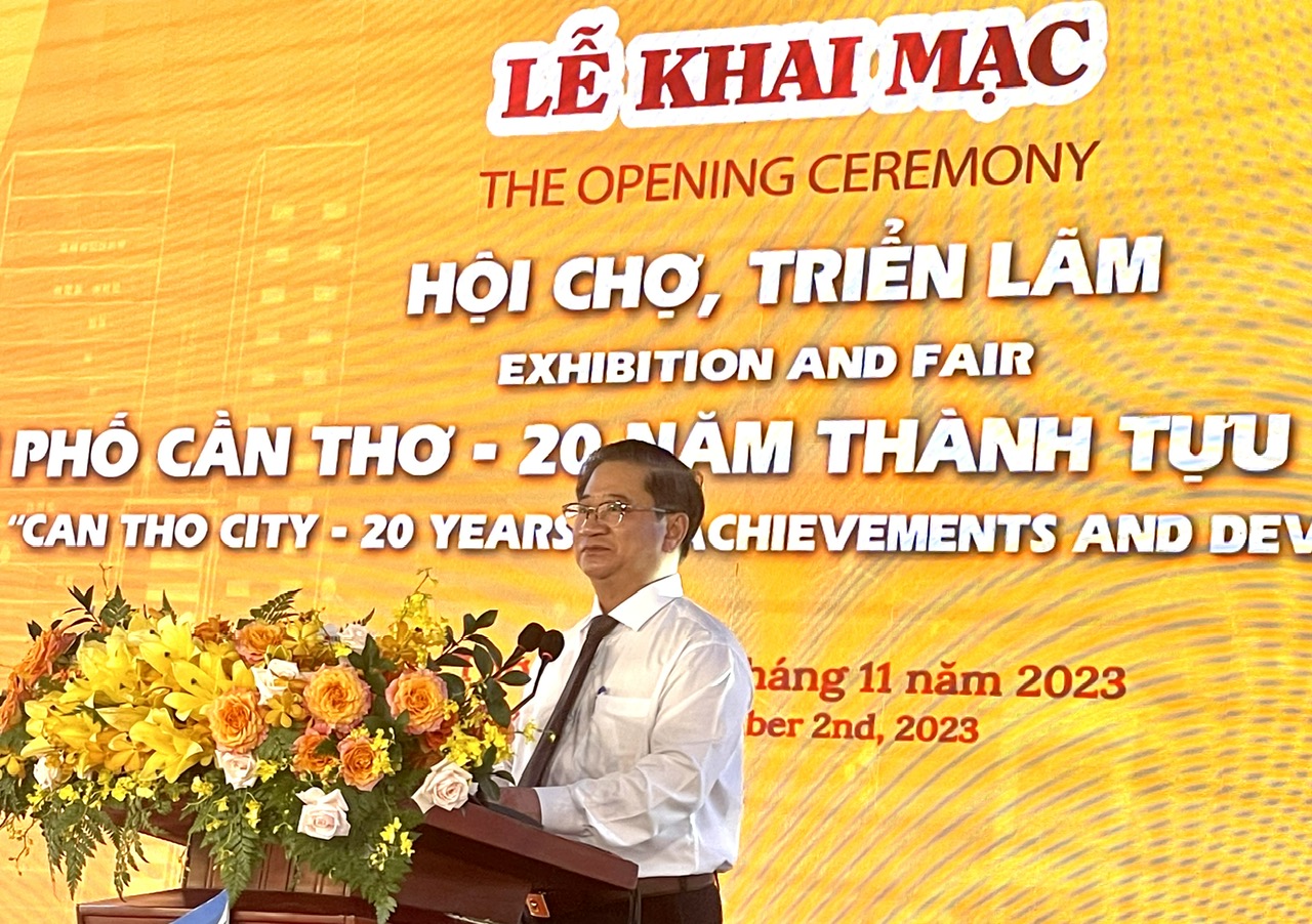 Cần Thơ: Khai mạc sự kiện lớn ch&agrave;o mừng 20 năm th&agrave;nh phố trực thuộc trung ương - Ảnh 1.