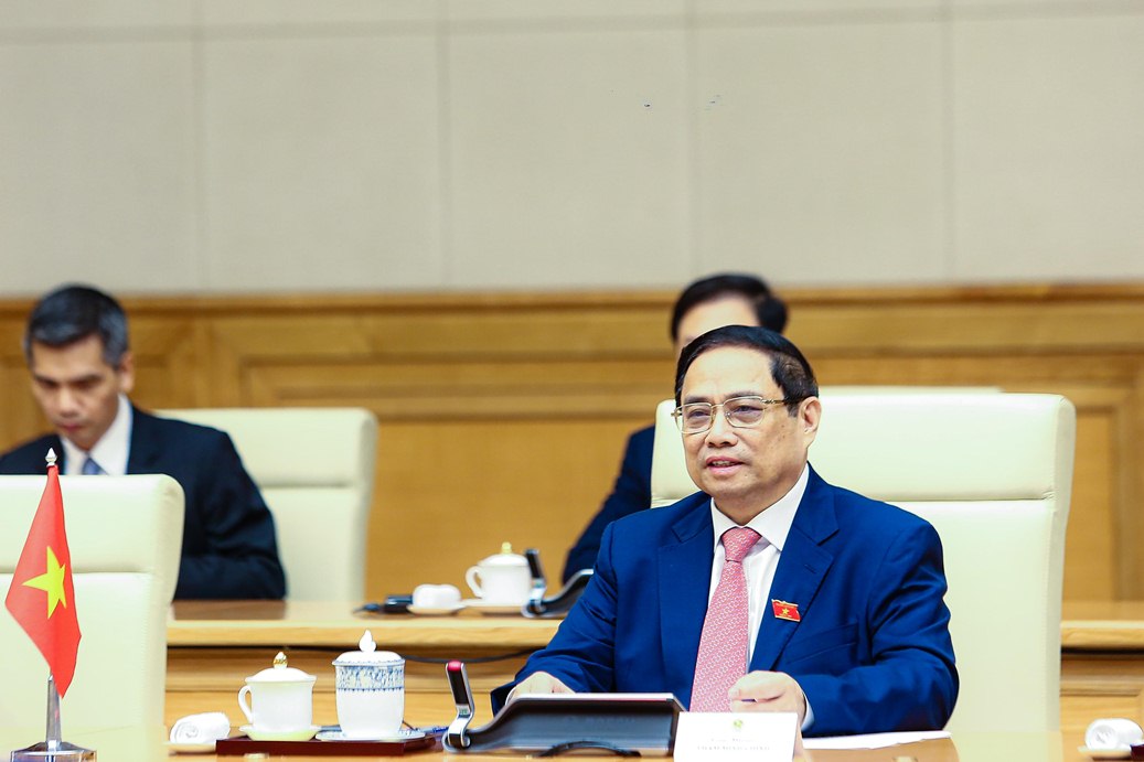 Cận cảnh Thủ tướng Phạm Minh Ch&iacute;nh đ&oacute;n Thủ tướng H&agrave; Lan - Ảnh 18.