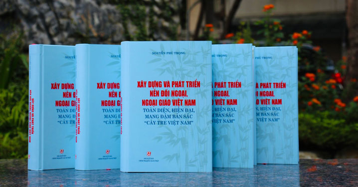 Ra mắt s&aacute;ch của Tổng B&iacute; thư về đối ngoại, ngoại giao Việt Nam