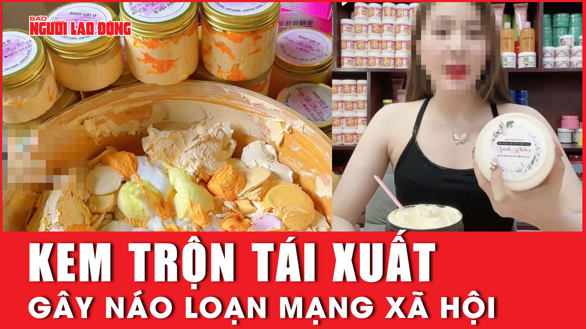Video: Kem trộn tái xuất mạng xã hội