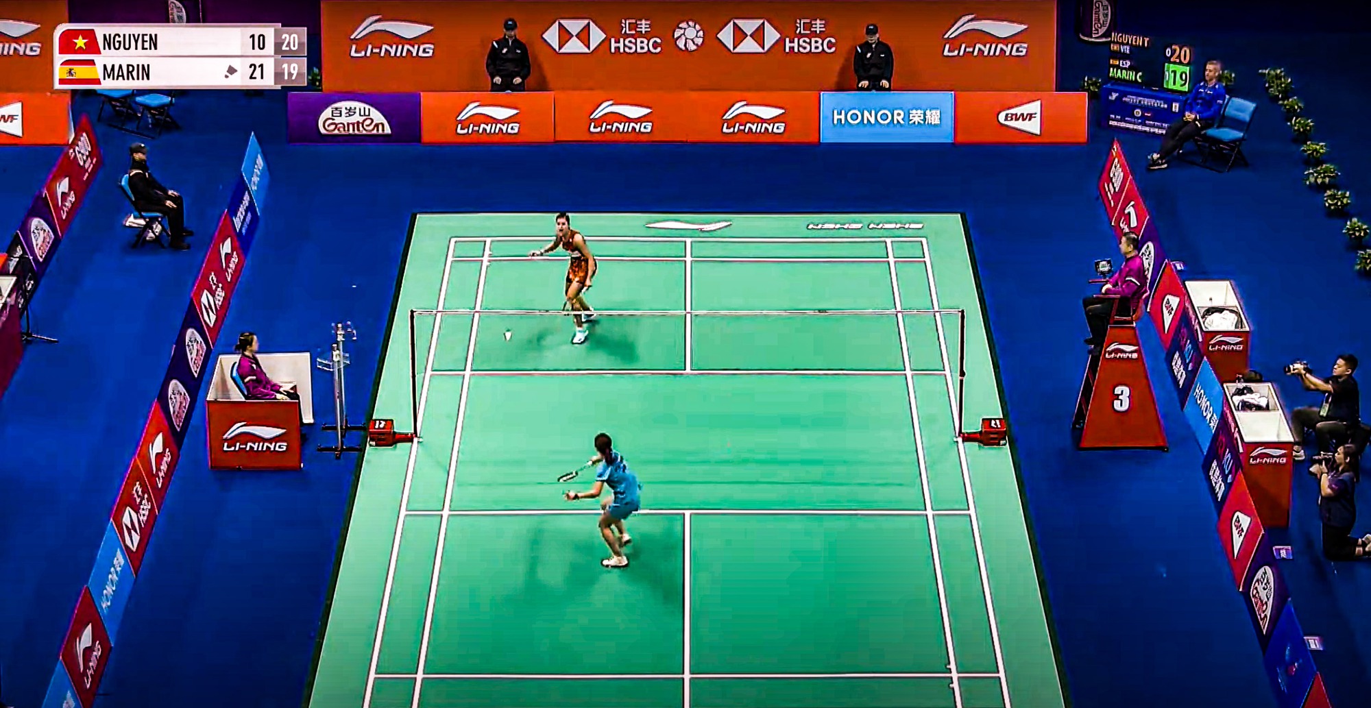 Nguyễn Thuỳ Linh thắng ngược hạng 5 thế giới, giành vé vào vòng 2 China Masters - Ảnh 3.