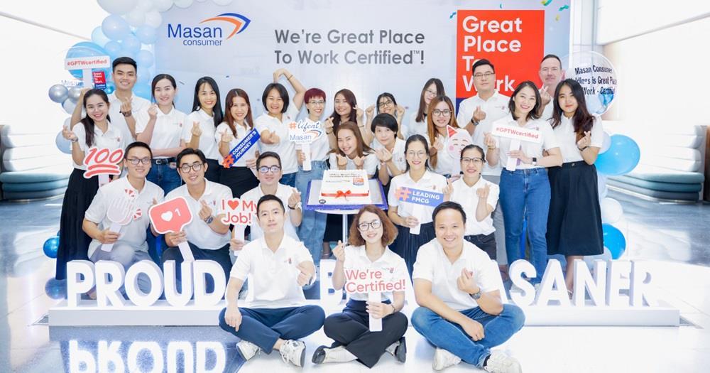 Masan Consumer Holdings xuất sắc đạt chứng nhận Great Place to Work®