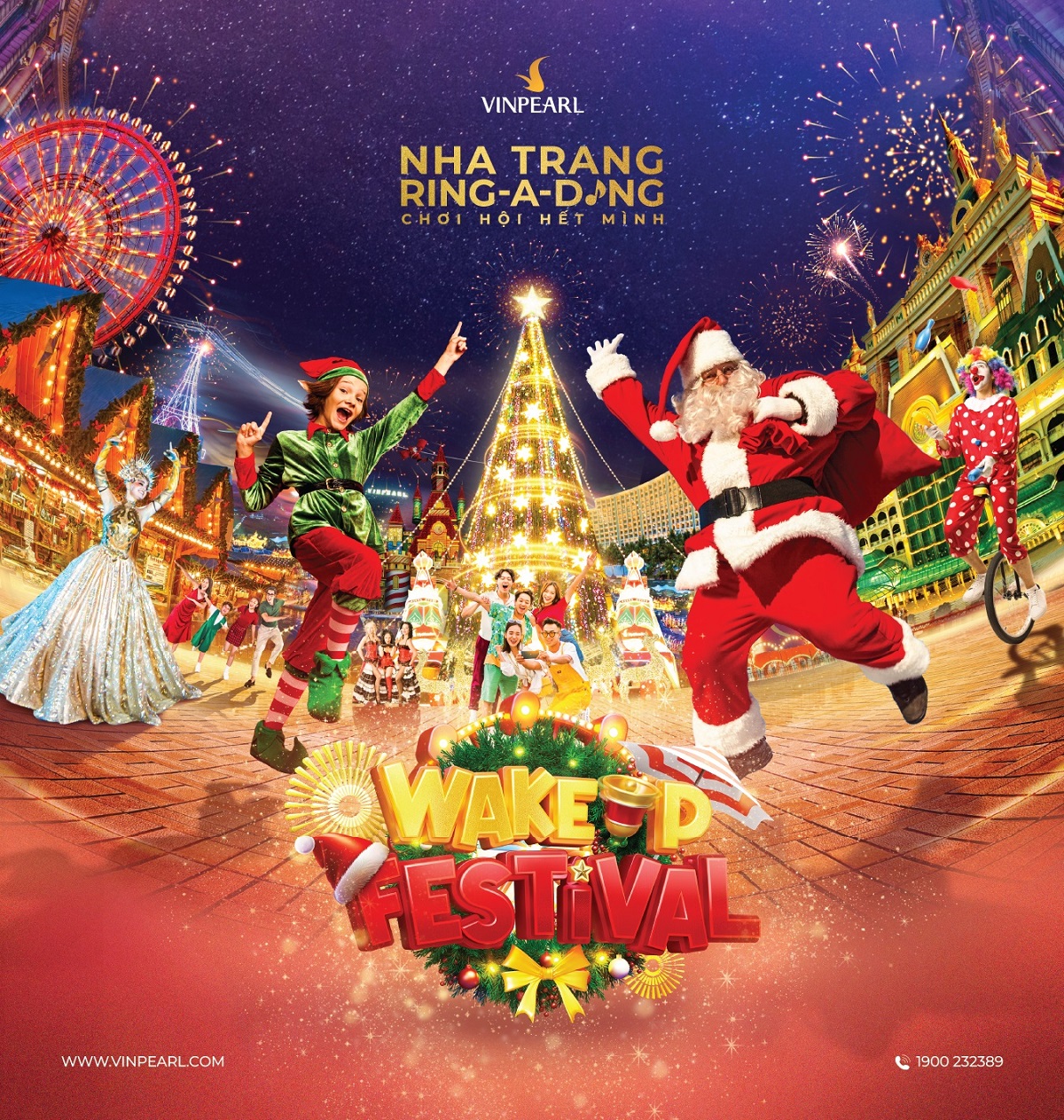 Vinpearl Nha Trang “đánh thức” mùa lễ hội cuối năm “Wake Up Festival” - Ảnh 1.