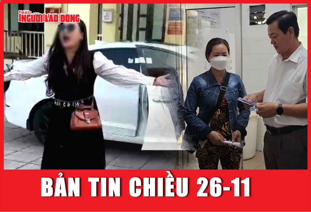 Bản tin chiều 26-11: Chân dung người phụ nữ náo loạn UBND xã