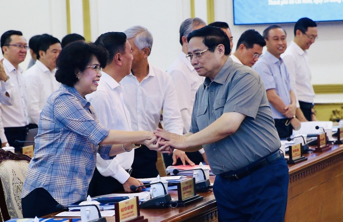 Tạo động lực, niềm tin th&uacute;c đẩy ph&aacute;t triển TP HCM - Ảnh 1.