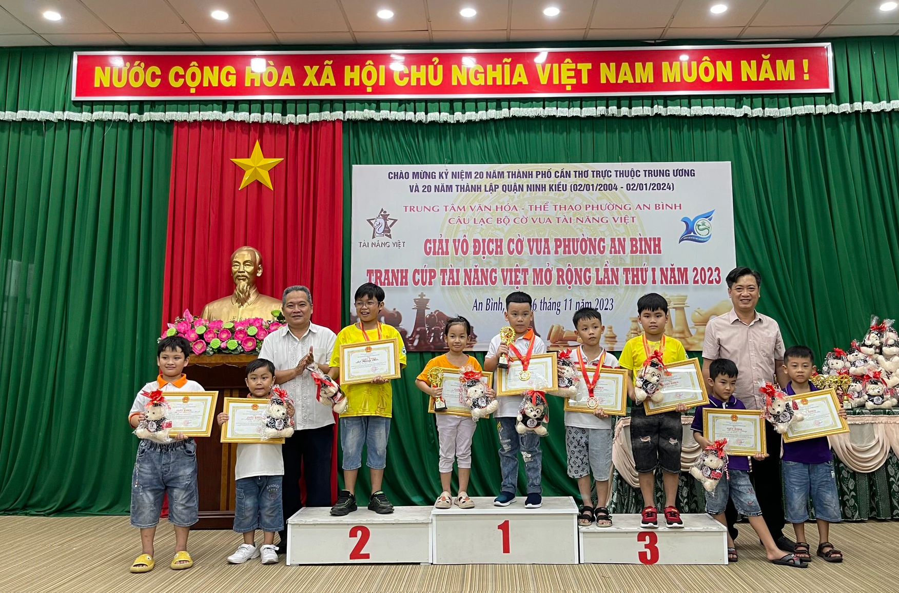 153 vận động vi&ecirc;n tranh c&uacute;p cờ vua &ldquo;T&agrave;i năng Việt&rdquo; ở Cần Thơ - Ảnh 5.