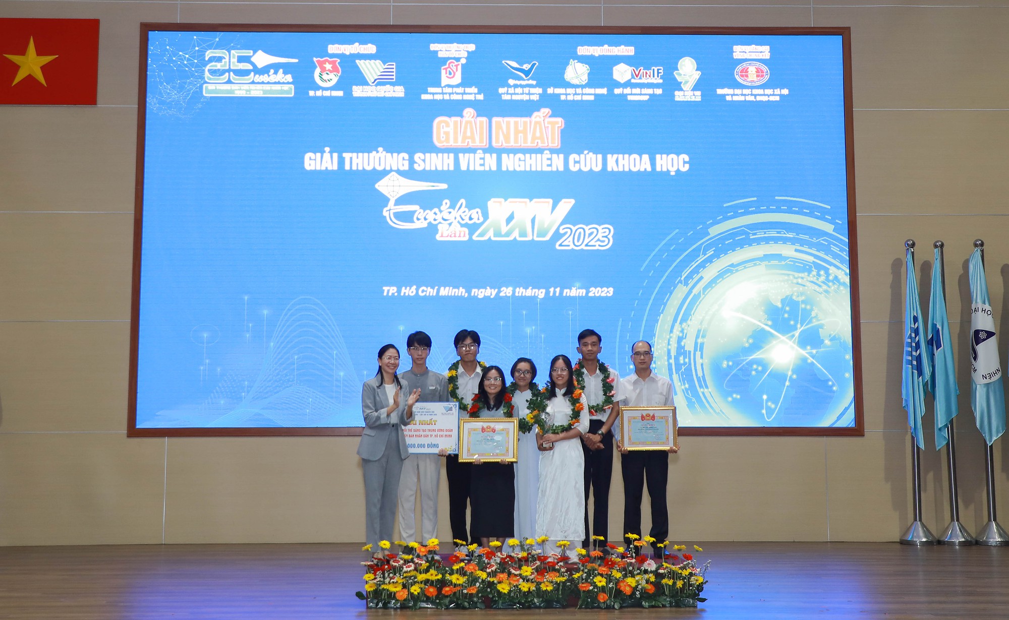 14 đề t&agrave;i xuất sắc nhất tại Giải thưởng Sinh vi&ecirc;n nghi&ecirc;n cứu khoa học &ndash; Eur&eacute;ka 2023 - Ảnh 4.