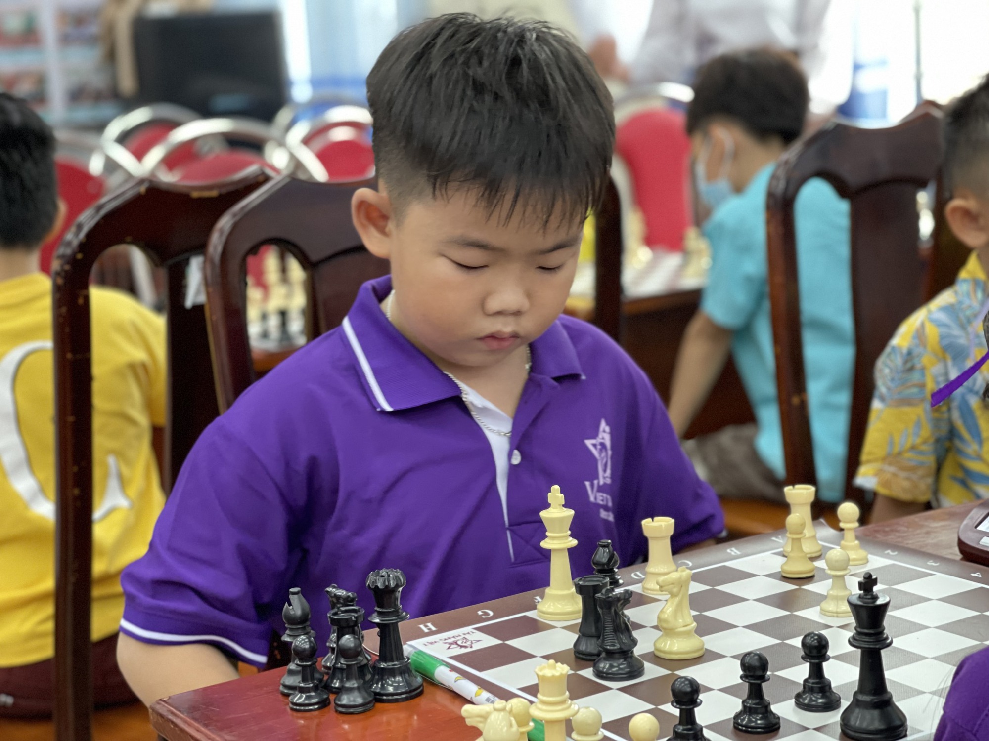 153 vận động vi&ecirc;n tranh c&uacute;p cờ vua &ldquo;T&agrave;i năng Việt&rdquo; ở Cần Thơ - Ảnh 22.