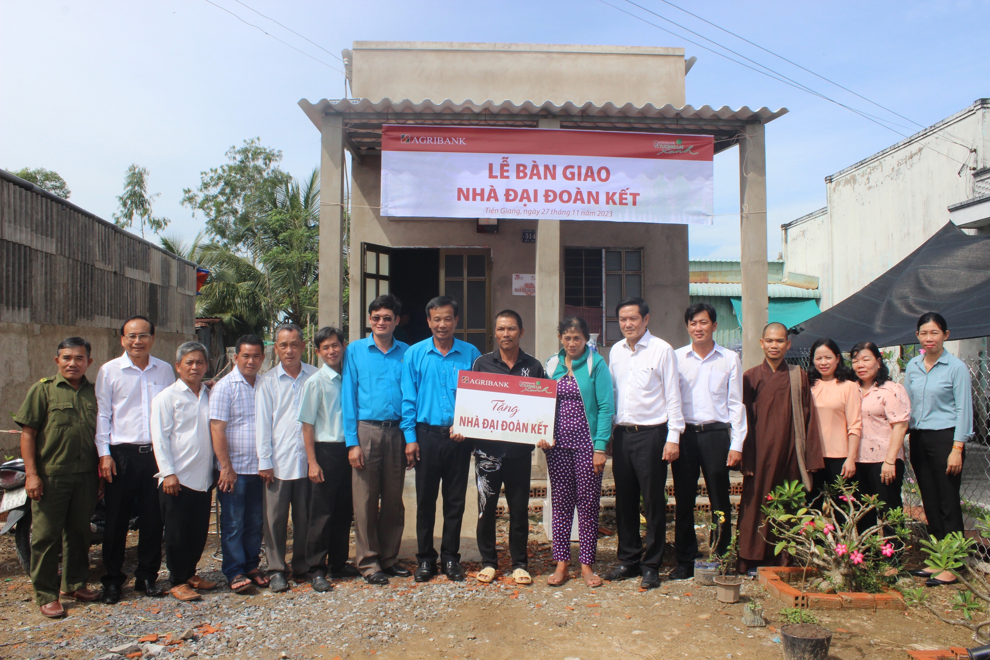 Agribank chi nhánh tỉnh Tiền Giang mang đậm dấu ấn nhân ái