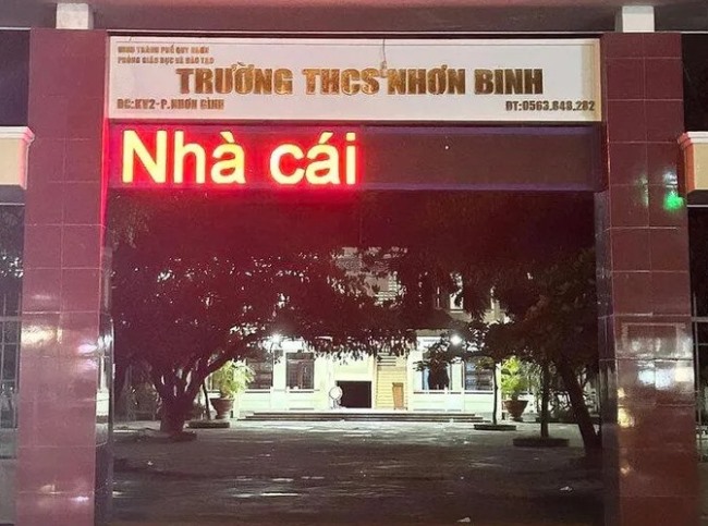 Sau sự cố “dòng chữ lạ” xuất hiện ở một trường học, Sở GD-ĐT Bình Định chỉ đạo khẩn