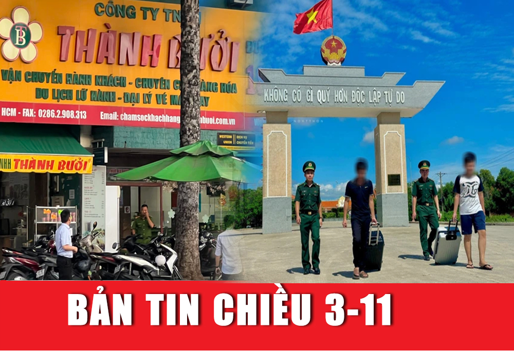 Thời sự chiều 3-11: Với 8 lỗi vi phạm, Công ty Thành Bưởi bị tước giấy phép 3 tháng