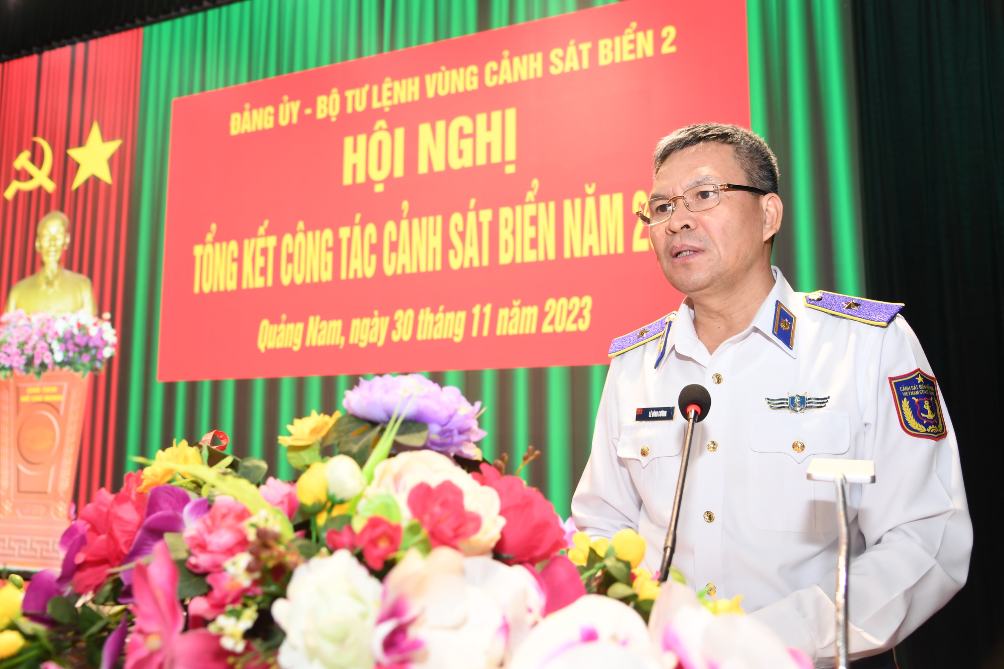 Bộ Tư lệnh Vùng Cảnh sát biển 2 tổng kết công tác năm 2023