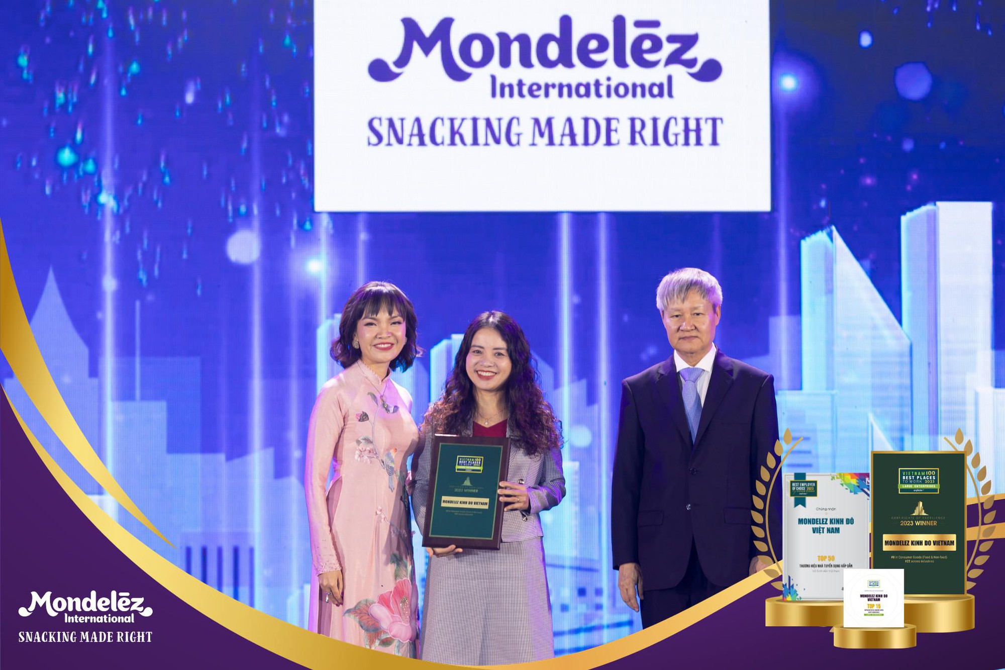 Mondelez Kinh Đ&ocirc; li&ecirc;n tiếp thăng hạng tại c&aacute;c bảng xếp hạng nơi l&agrave;m việc tốt nhất - Ảnh 1.
