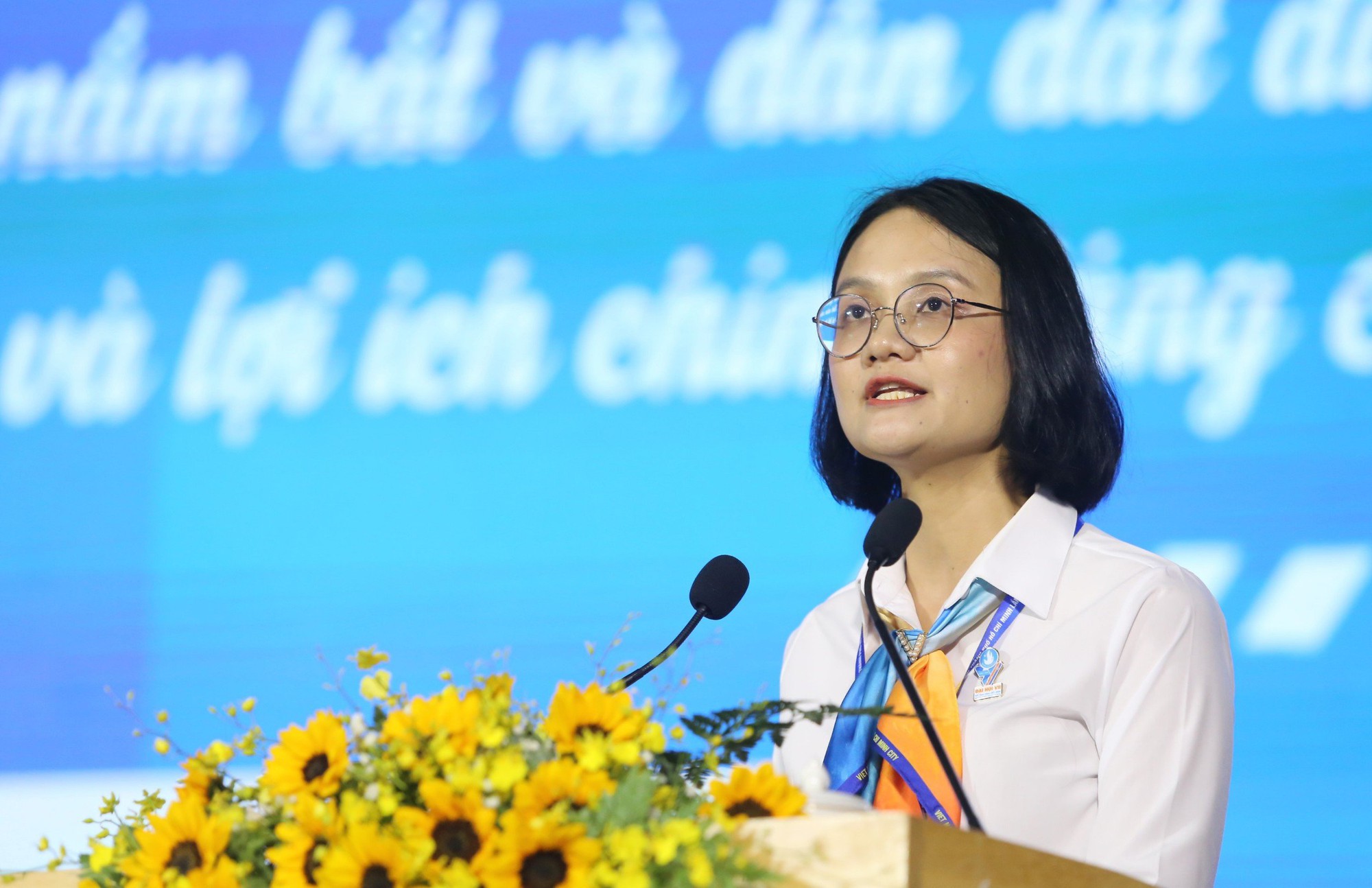 Chị Trần Thu Hà tiếp tục làm Chủ tịch Hội Sinh viên Việt Nam TP HCM