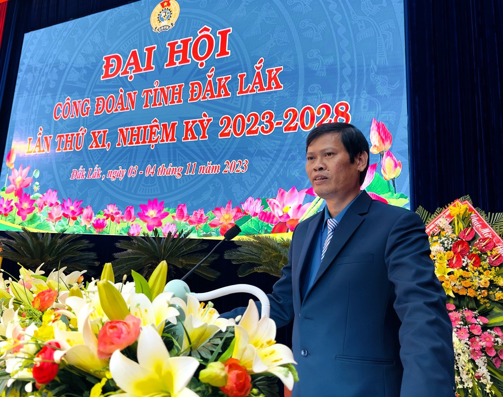 Ph&oacute; ch&aacute;nh Văn ph&ograve;ng Tỉnh ủy Đắk Lắk giữ chức Chủ tịch LĐLĐ tỉnh - Ảnh 2.