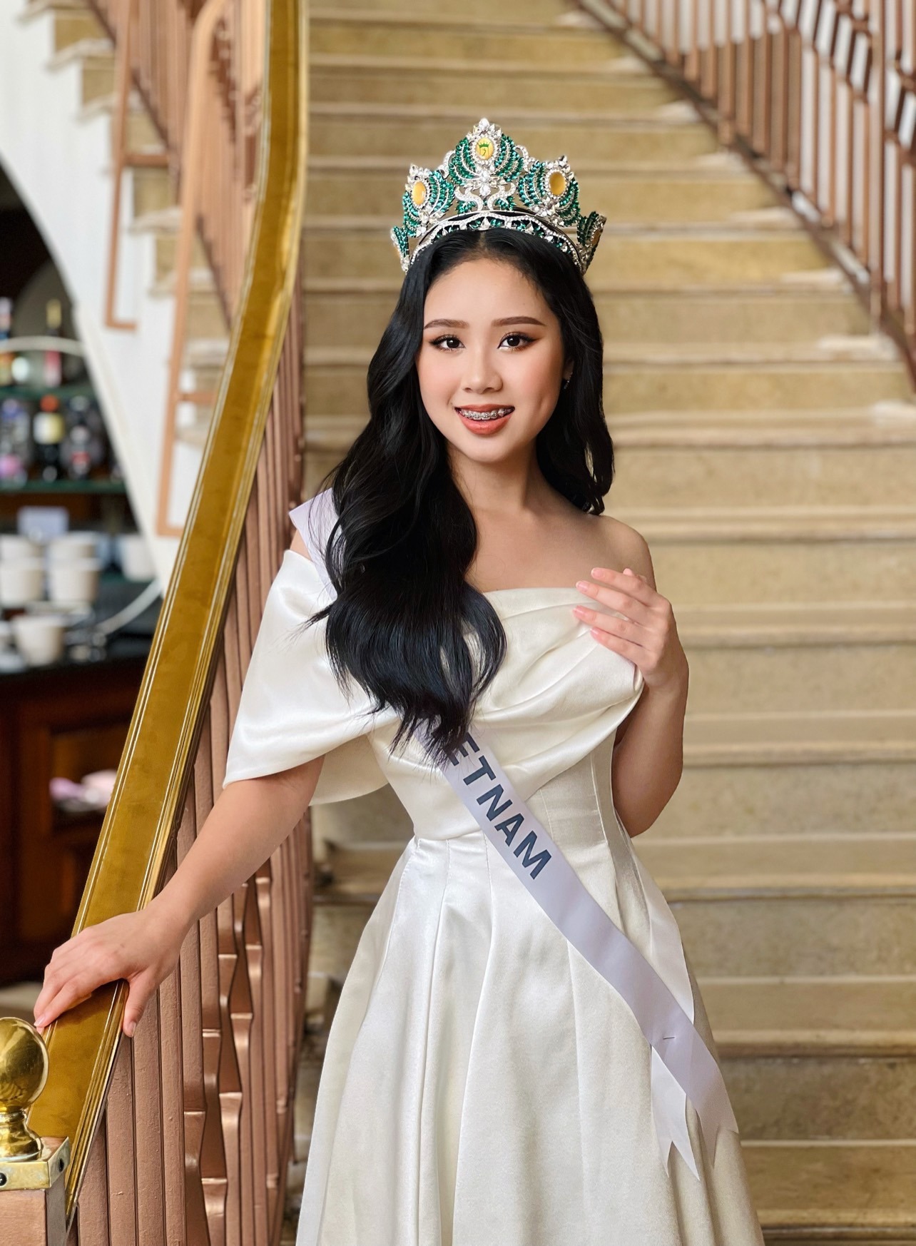 Nữ sinh 14 tuổi đại diện của Việt Nam đăng quang &Aacute; hậu Miss Eco Teen tại Ai Cập - Ảnh 9.