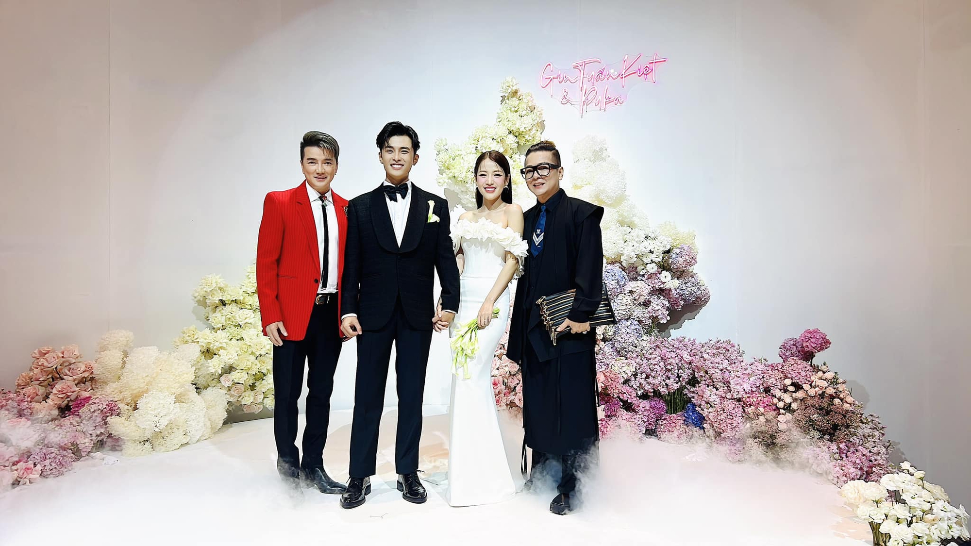 Showbiz Việt tiếp tục tề tựu mừng cưới Puka và Gin Tuấn Kiệt