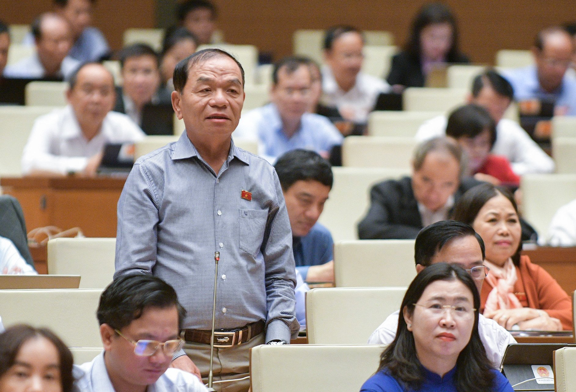 C&aacute;n bộ nhận hối lộ, đại biểu L&ecirc; Thanh V&acirc;n đề nghị Tổng Thanh tra nhận tr&aacute;ch nhiệm trước Quốc hội - Ảnh 1.