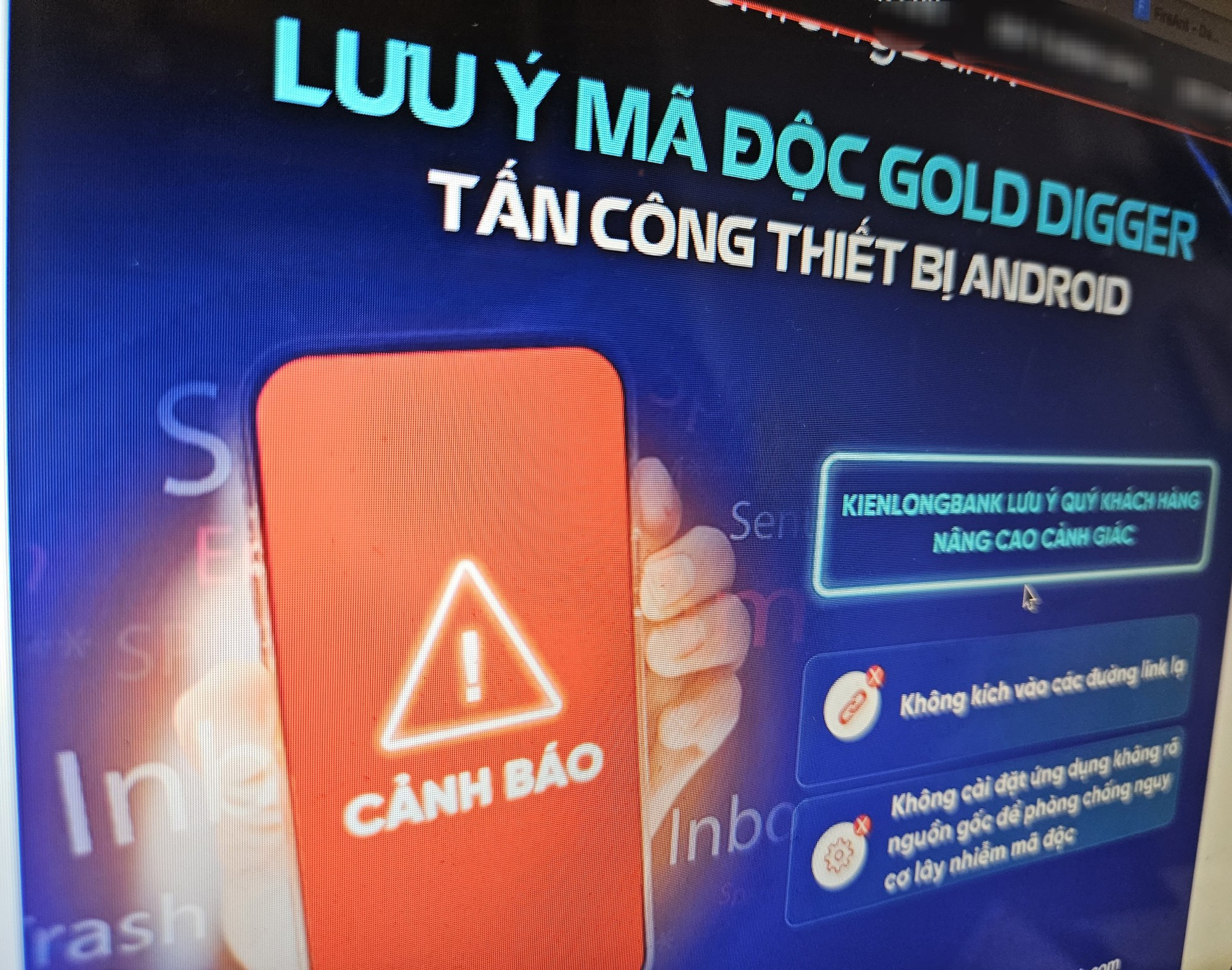 Ngân hàng cảnh báo mã độc mới đánh cắp tài khoản trên điện thoại Android
