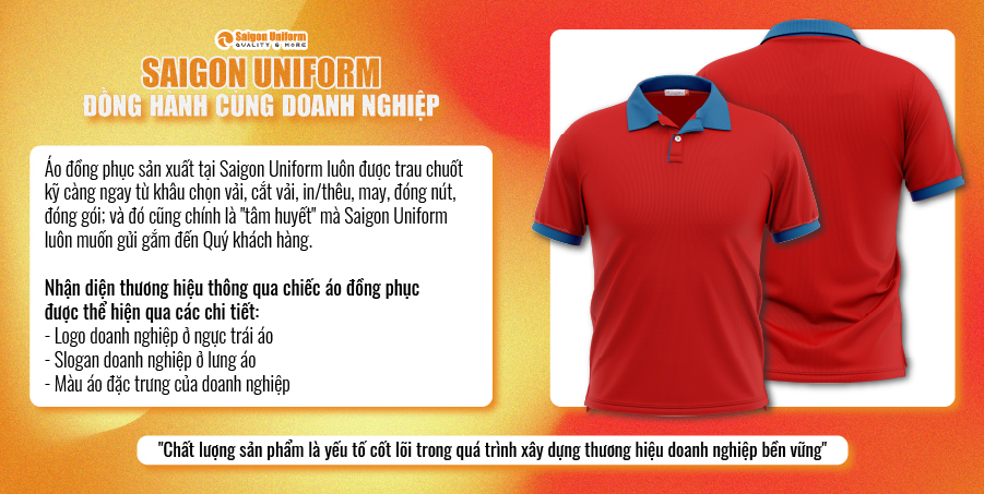Saigon Uniform - Tiên phong cung cấp giải pháp đồng phục doanh nghiệp