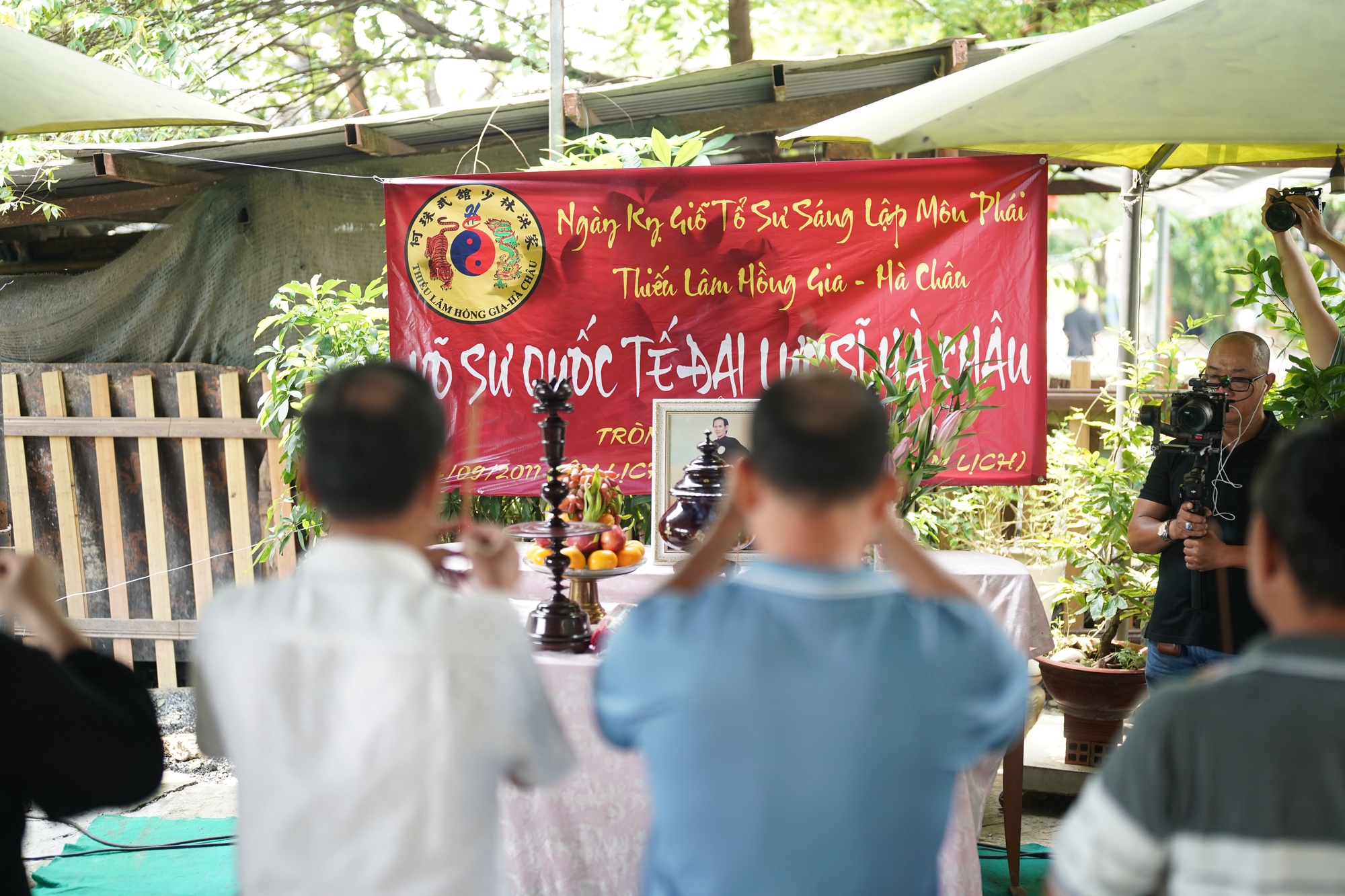Lễ giỗ v&otilde; sư huyền thoại H&agrave; Ch&acirc;u - Ảnh 1.