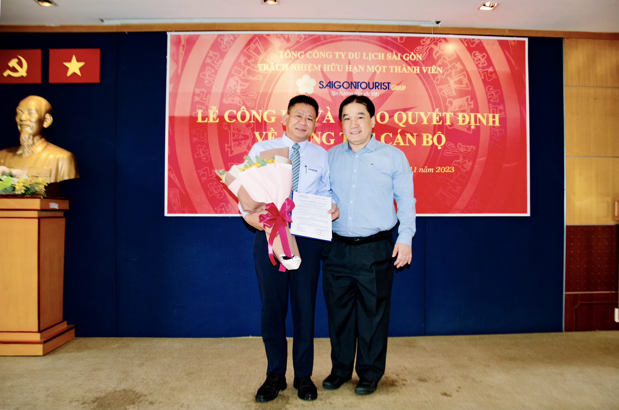 Lữ hành Saigontourist có tổng giám đốc mới