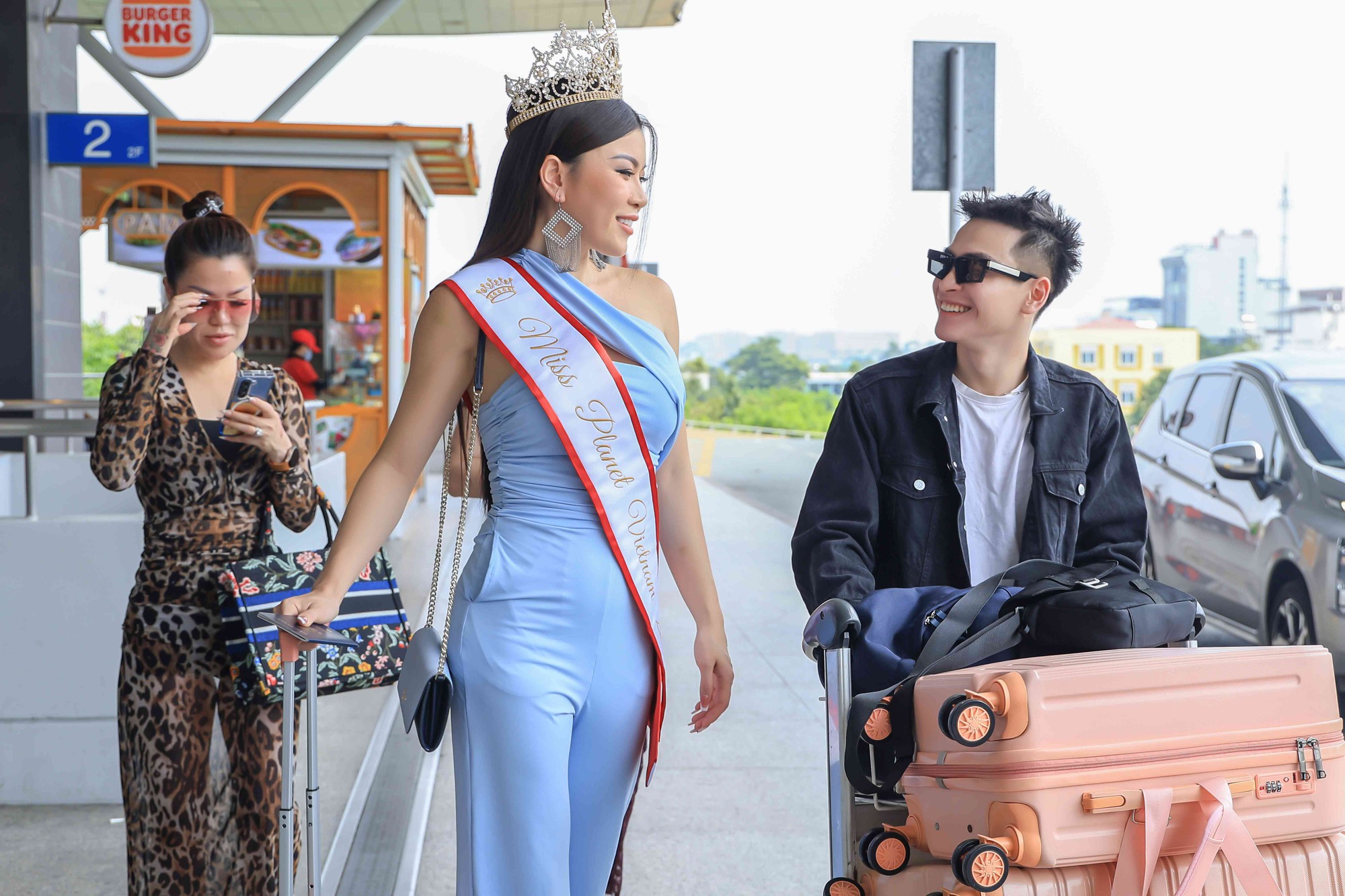 Kateryn Kim Diệp sang Campuchia thi "Miss Planet International 2024"