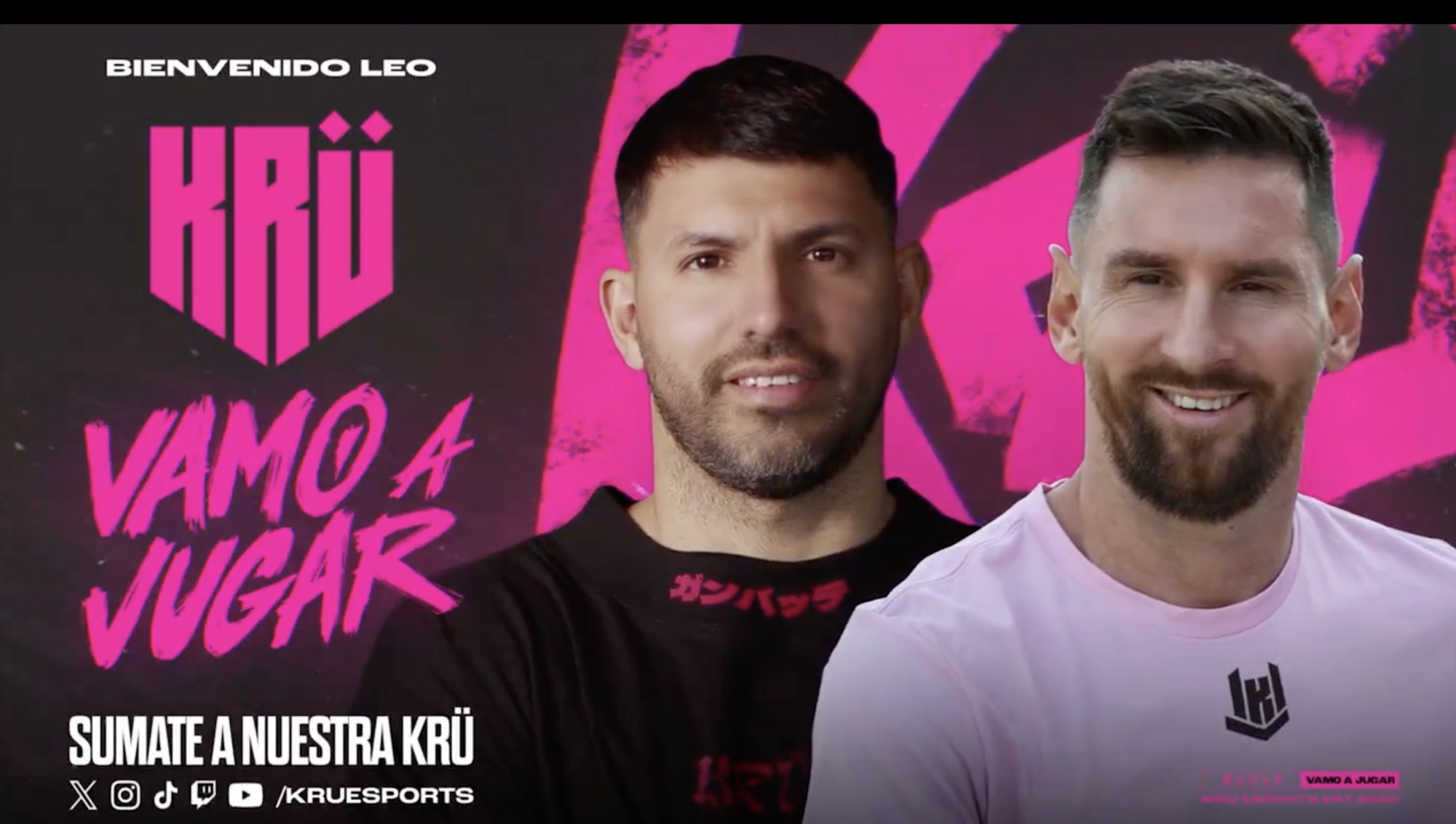 Messi hướng đến môn thể thao mới cùng "Kun" Aguero