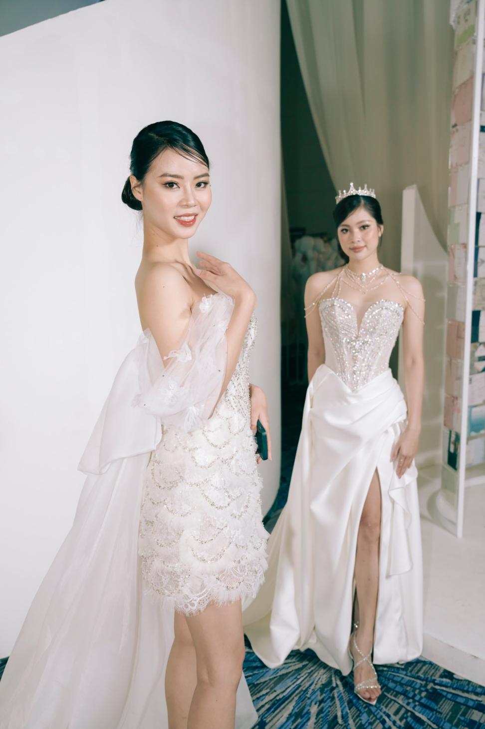 &Aacute; hậu Kim Duy&ecirc;n v&agrave; Lệ Hằng hội ngộ tr&ecirc;n s&agrave;n catwalk - Ảnh 3.