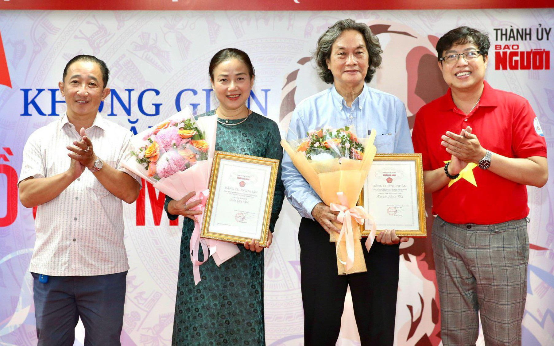 "Mai Vàng tri ân" trao tặng quà 3 nhà trí thức, nhiếp ảnh tại TP HCM