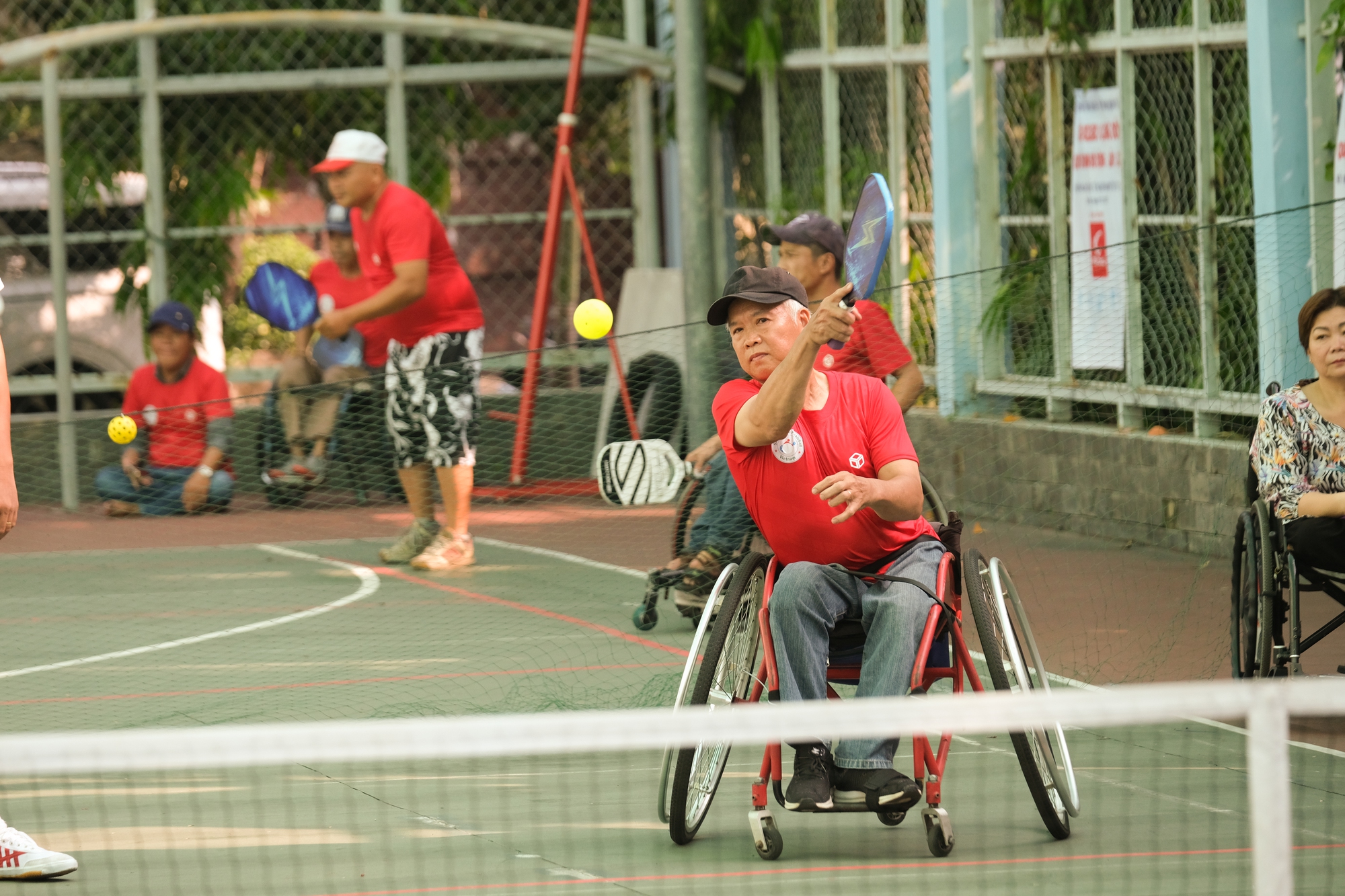 Ấn tượng giải Pickleball đầu ti&ecirc;n d&agrave;nh cho người khuyết tật- Ảnh 4.