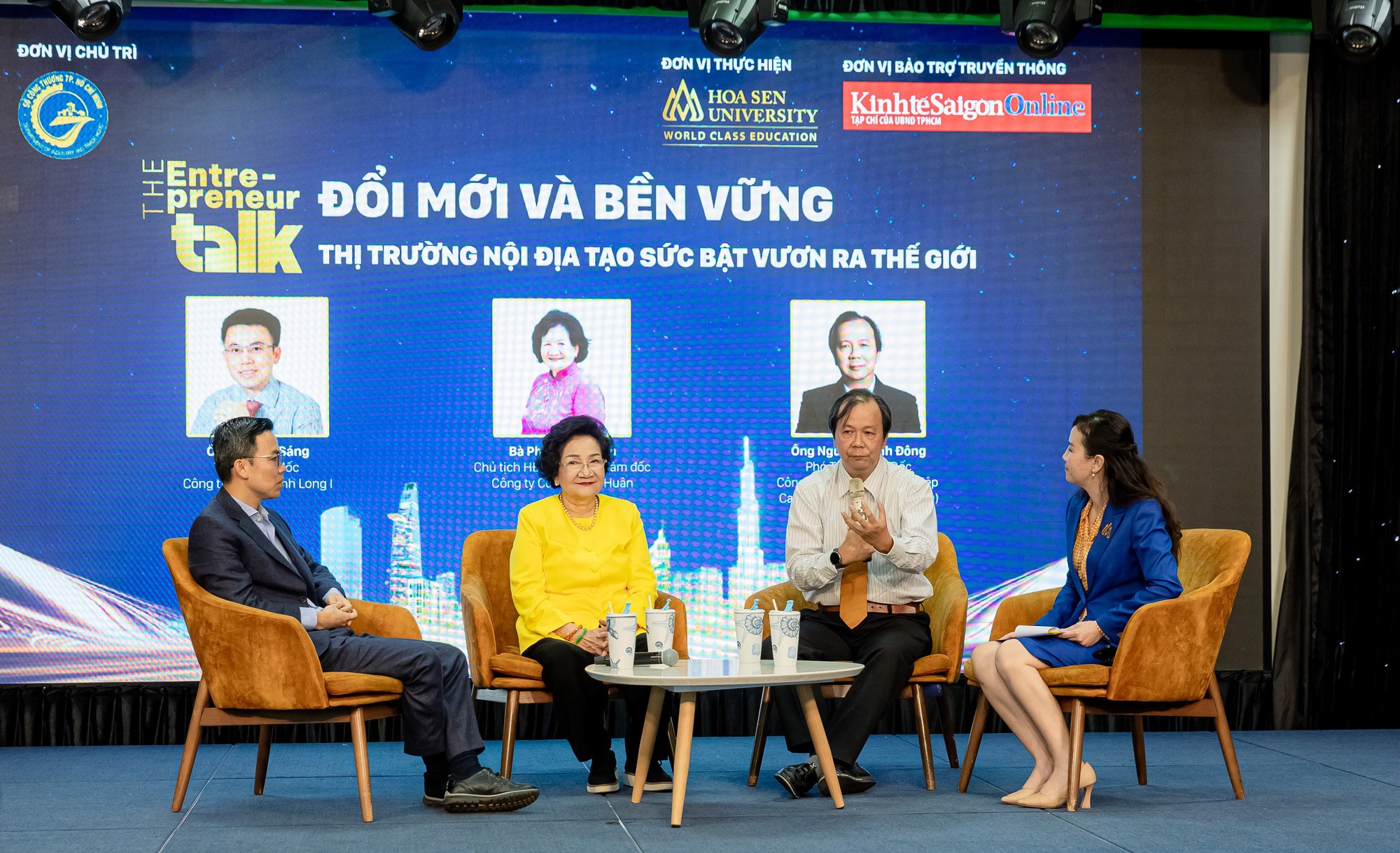 Trường Đại học Hoa Sen lan tỏa thông điệp giải thưởng Thương hiệu vàng TP HCM- Ảnh 1.