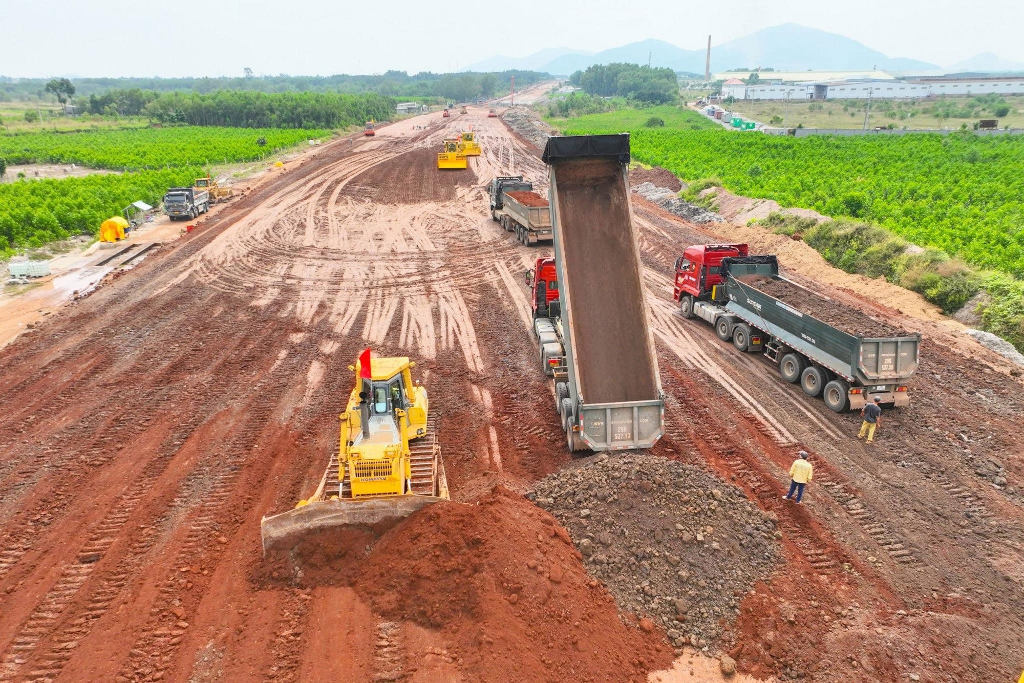 Dự &aacute;n th&agrave;nh phần 3 cao tốc Bi&ecirc;n H&ograve;a - Vũng T&agrave;u đ&atilde; th&agrave;nh h&igrave;nh
