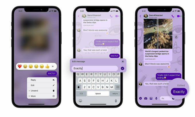 Người dùng ở Việt Nam có thể sửa nội dung tin nhắn trên Facebook Messenger - Ảnh 3.