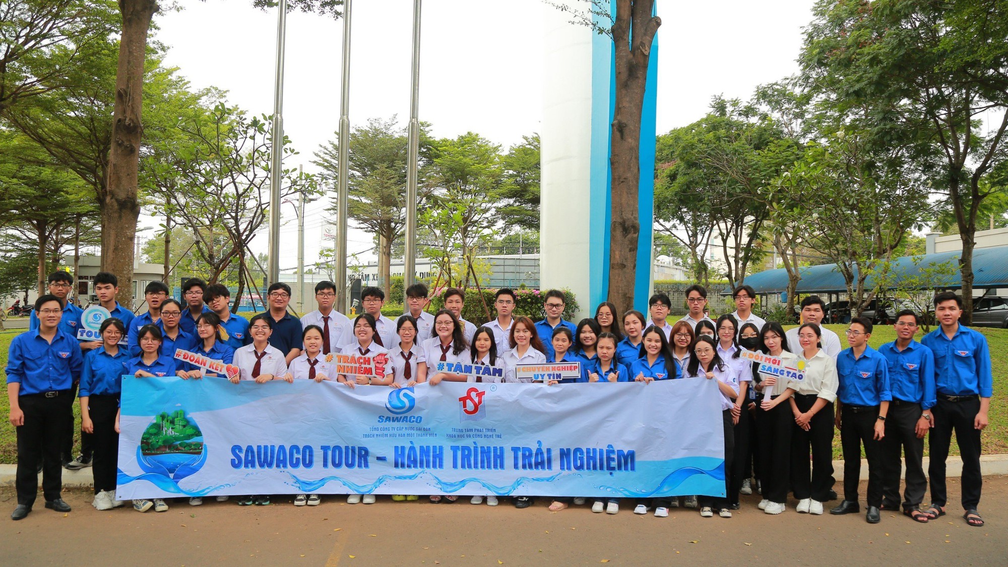 SAWACO tổ chức h&agrave;nh tr&igrave;nh kh&aacute;m ph&aacute; lịch sử ng&agrave;nh nước Th&agrave;nh phố- Ảnh 1.
