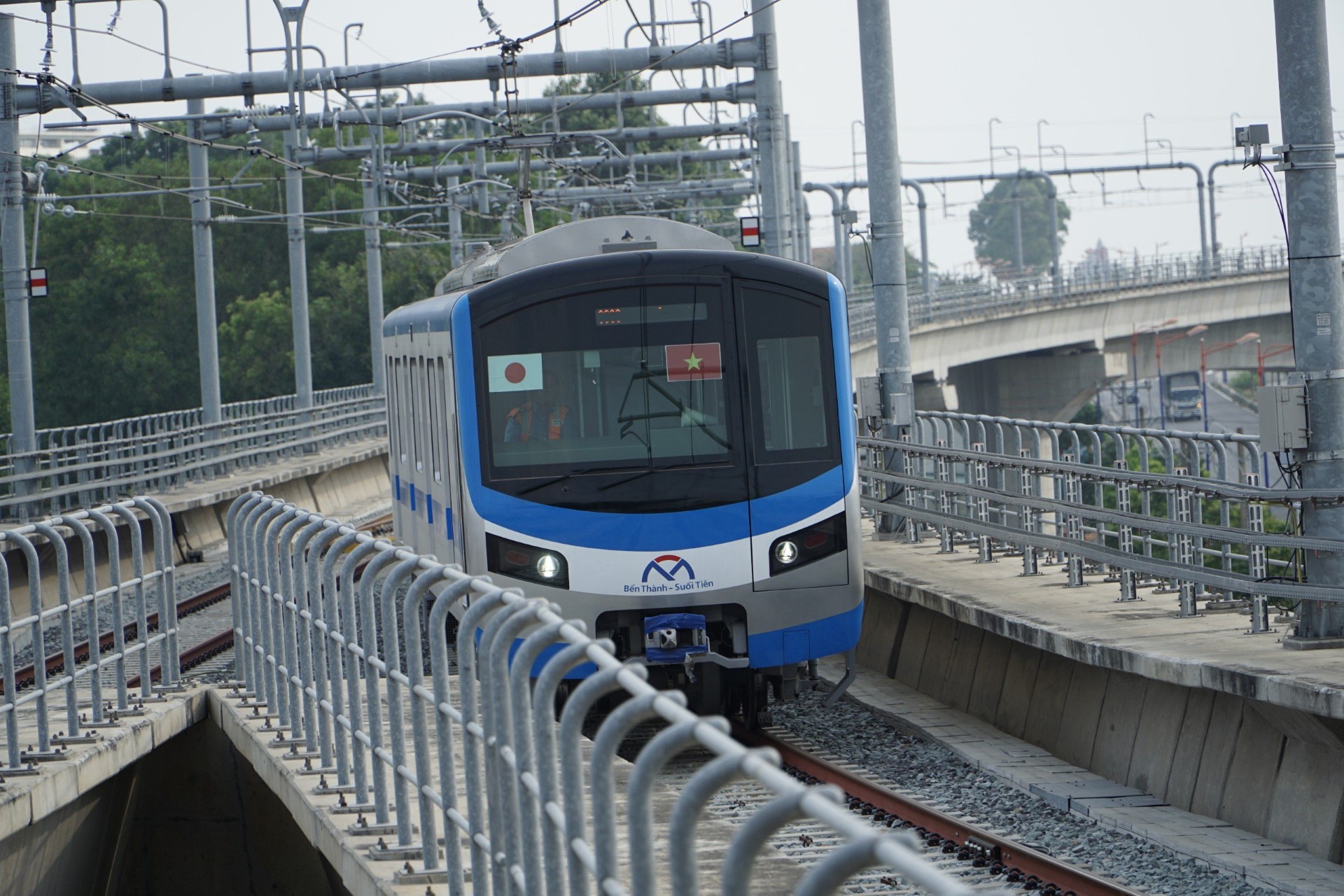 Tuyến metro số 1 Bến Thành - Suối TiênẢnh: Lê Vĩnh