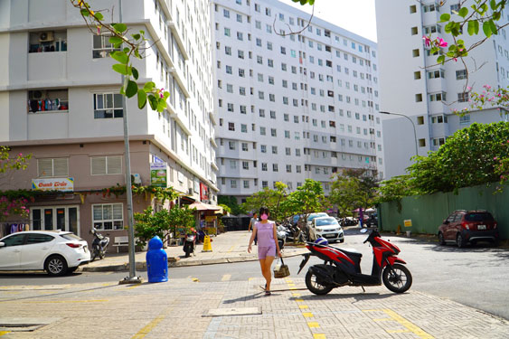 Chung cư nh&agrave; ở x&atilde; hội Chương Dương Home, TP Thủ Đức, với diện t&iacute;ch hơn 1,1 ha, 1.205 căn hộ